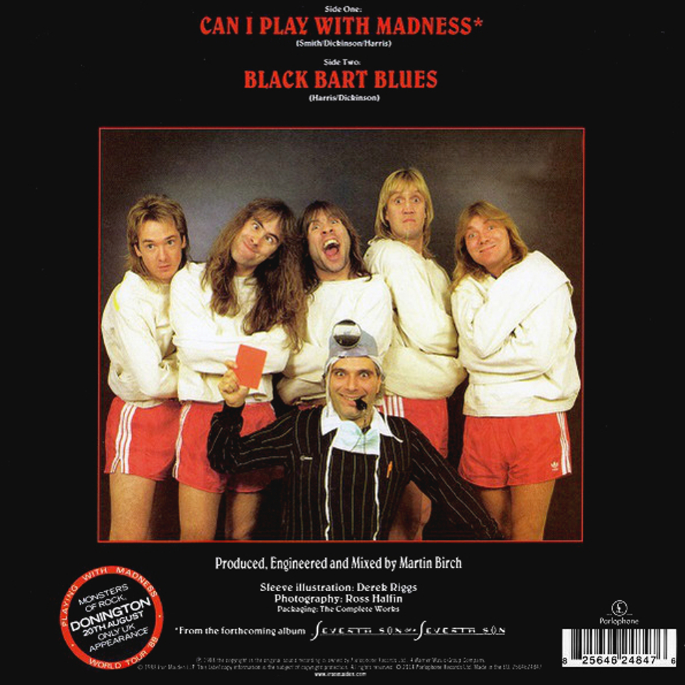 Iron Maiden / Can I Play With Madness (7" Vinyl Single)