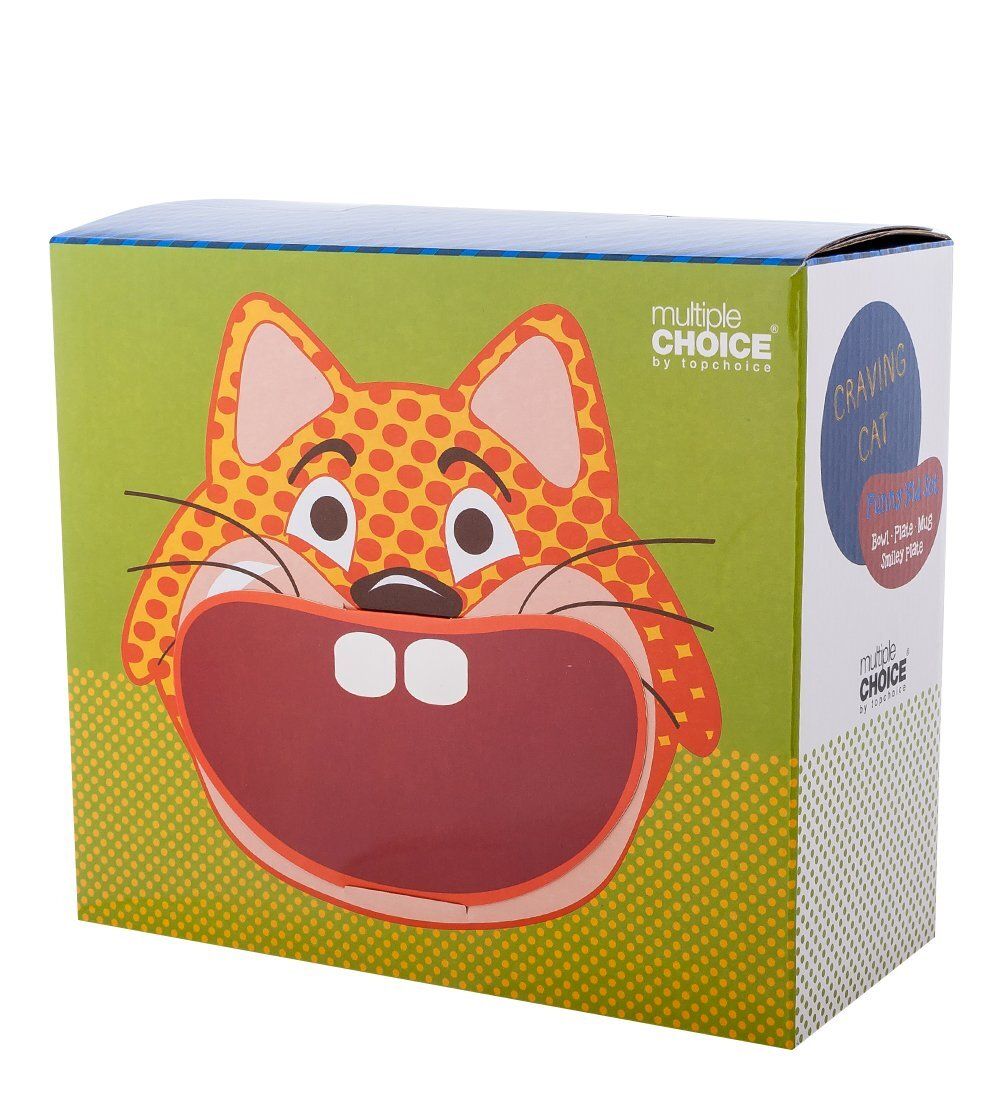 Topchoice TC-15 Набор посуды «Кот гурман» (Craving cat)