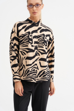 Блуза с принтом Тамбовчанка