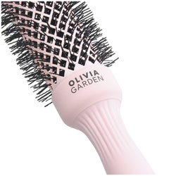 Olivia Garden Expert Blowout Speed Wavy Bristles Pastel Pink d.35 мм
