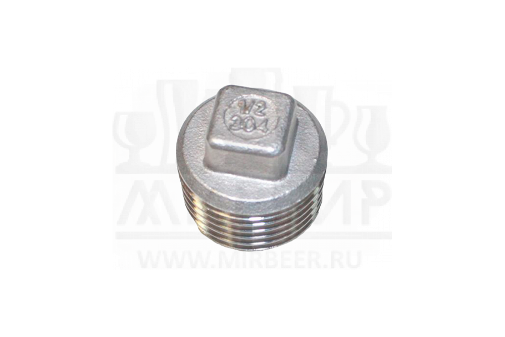Заглушка 1/2" - наружная резьба