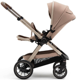 Коляска Agex Prima Pro 3 в 1 с автокреслом i-Safe S Black APP232 Beige (Бежевый)