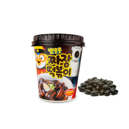 Рисовые палочки «Пороро Ттеокбокки» с соусом из черной фасоли