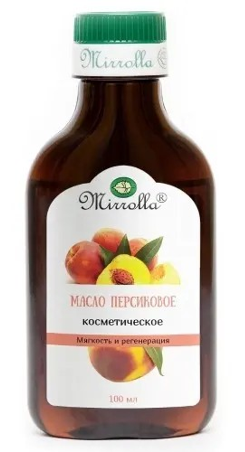 Масло персиковое косметическое Mirrolla, 100 мл