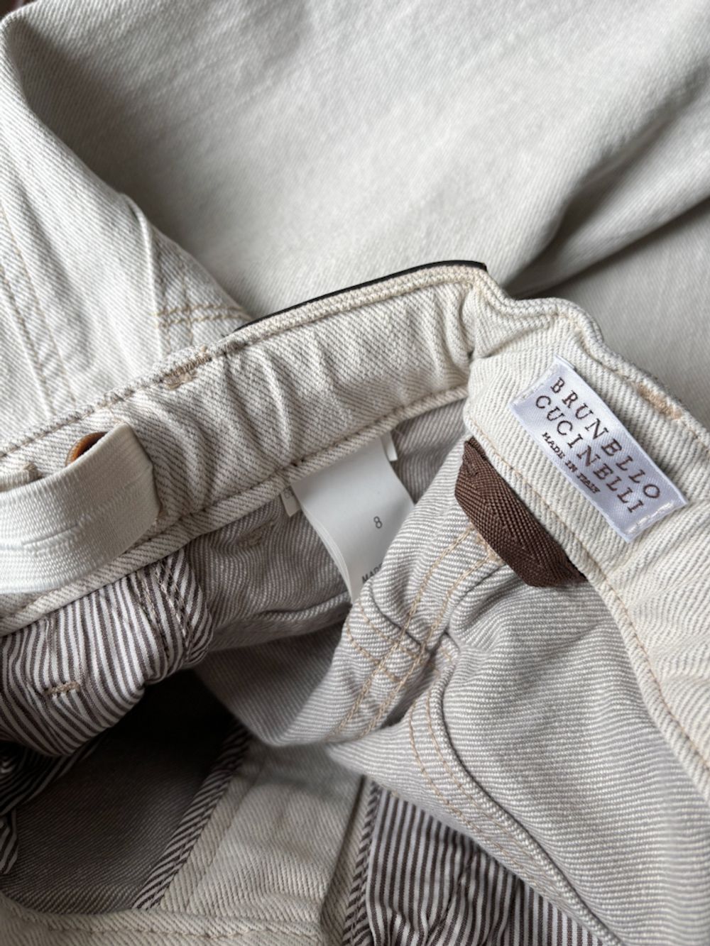 Джинсы Brunello Cucinelli , 128