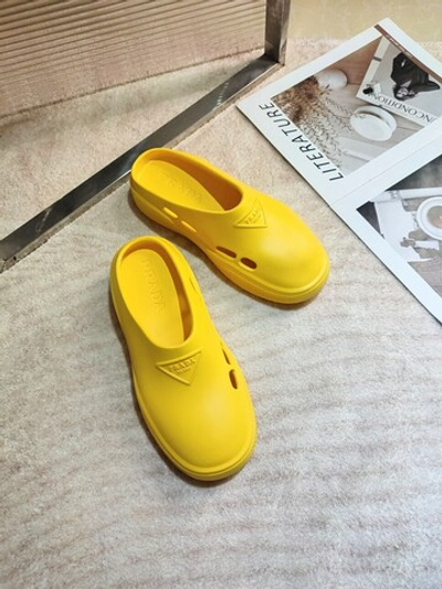 Prada Foam Rubber Mules