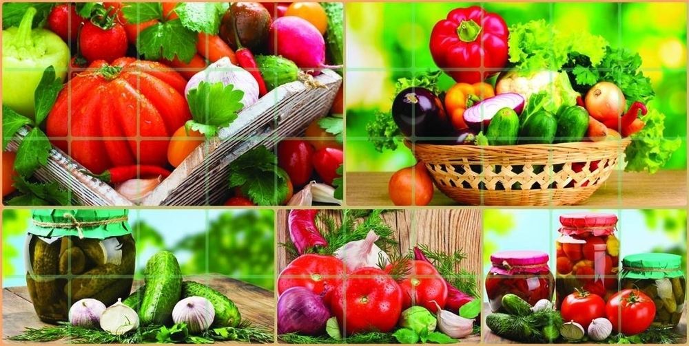 ПВХ панель Мозаика Щедрый урожай