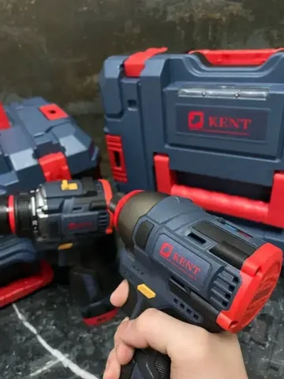 Набор инструментов аккумуляторный KENT 2в1 Шуруповерт и Гайковерт, 2АКБ 16,8V