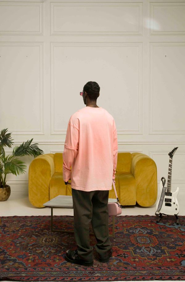 Лонгслив Eurotour бледно-красный - фото 2