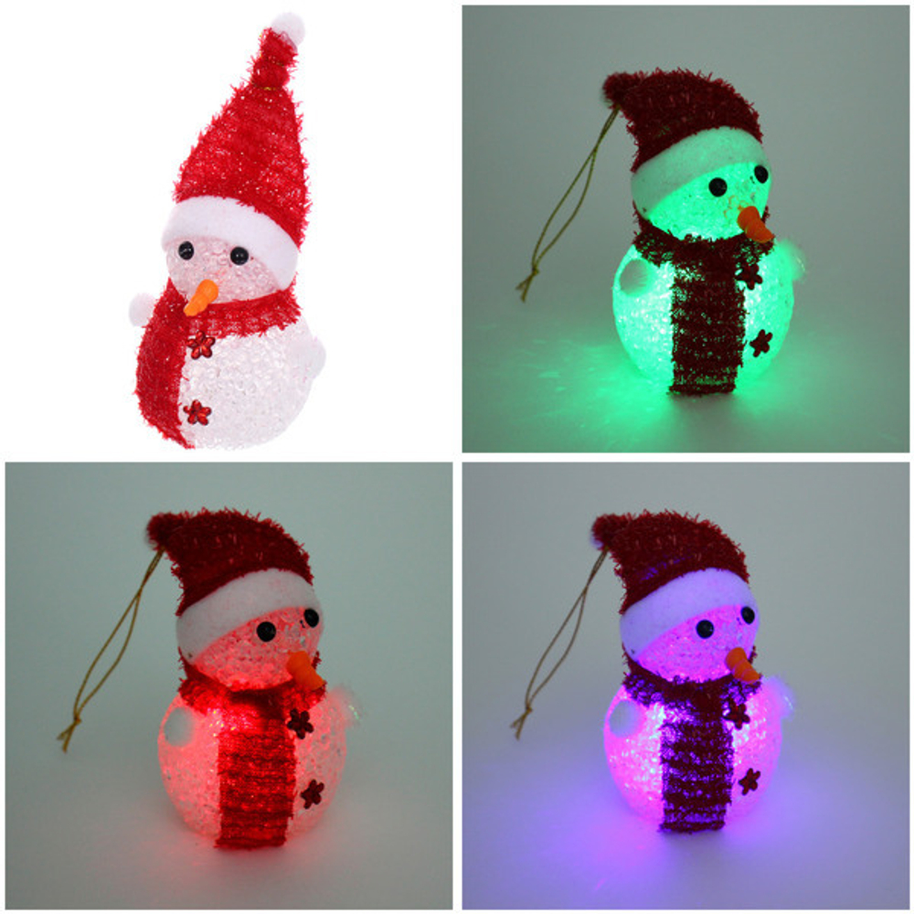 Фигурка «Снеговичок в колпачке» 15*15 см