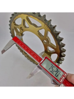 Венец, звезда ведомая задняя для питбайка (428H-41)