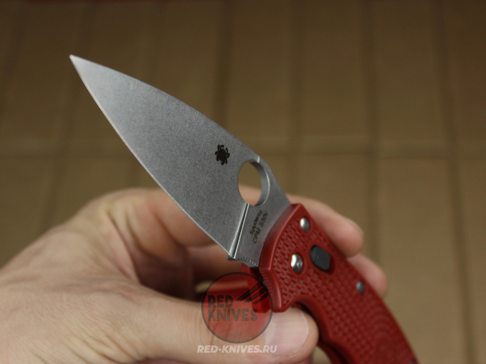 Нож Spyderco Manix 2 LTW (бургунди) RK-429