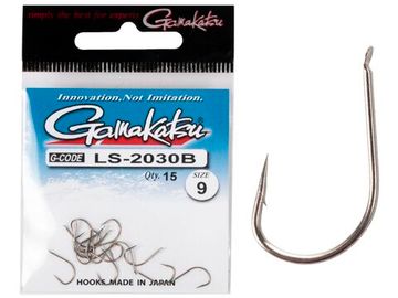 Крючки Gamakatsu LS-2030B NEW LABEL HOOKS BRONZE разм. 09 15шт.