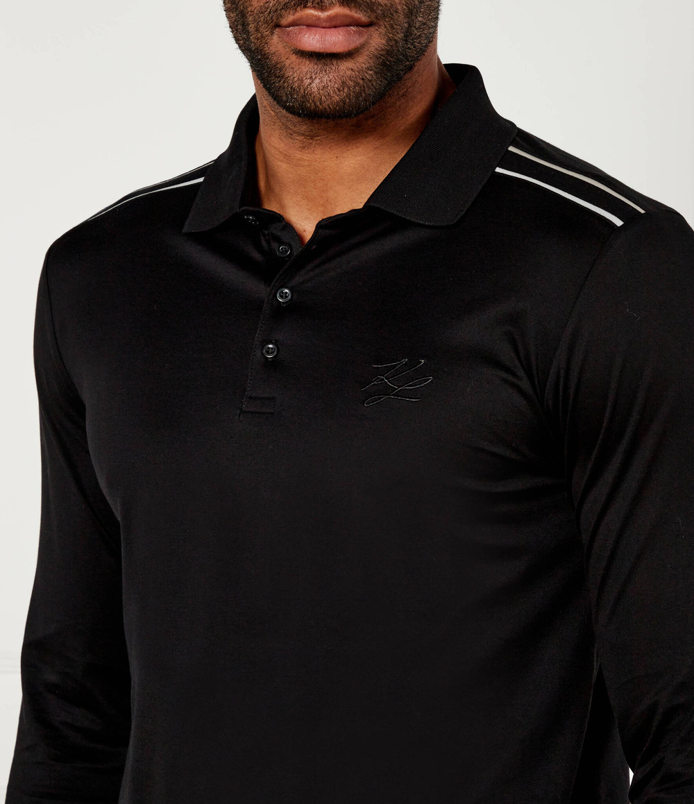 Поло Karl Lagerfeld - черный(745003 544200)