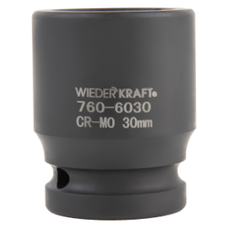 WDK-760-6030 Головка ударная 3/4", 6 граней, 30 мм