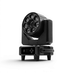 Вращающаяся голова B‑EYE 7x40W RGBW + лазер 8 Вт (гибридная, 4.5‑45°, DMX)