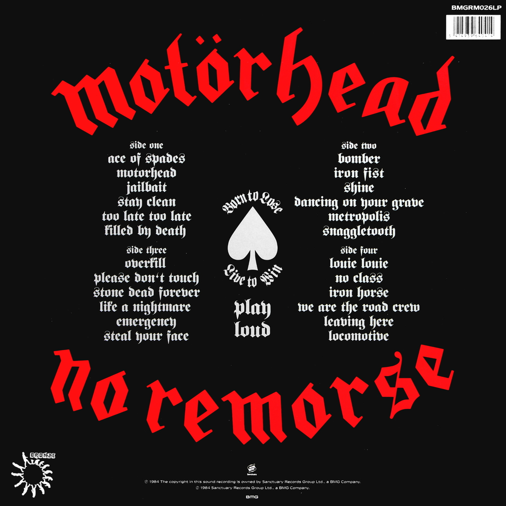 Motorhead / No Remorse (2LP)