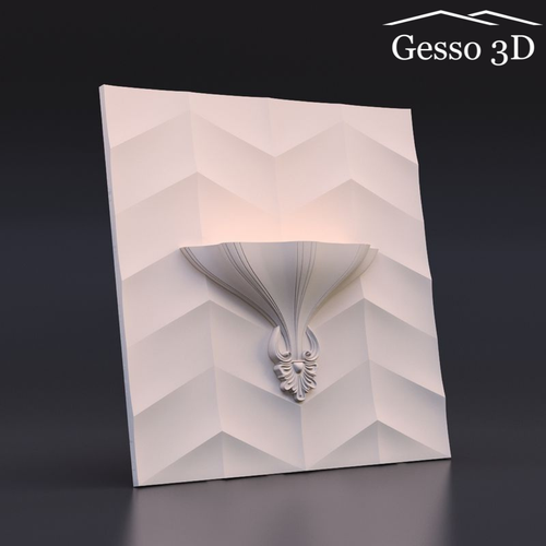 Светильник гипсовый Модель 07