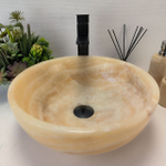 Раковина из оникса Bowl Yellow TinLip BO-63053 40*40*15 40
