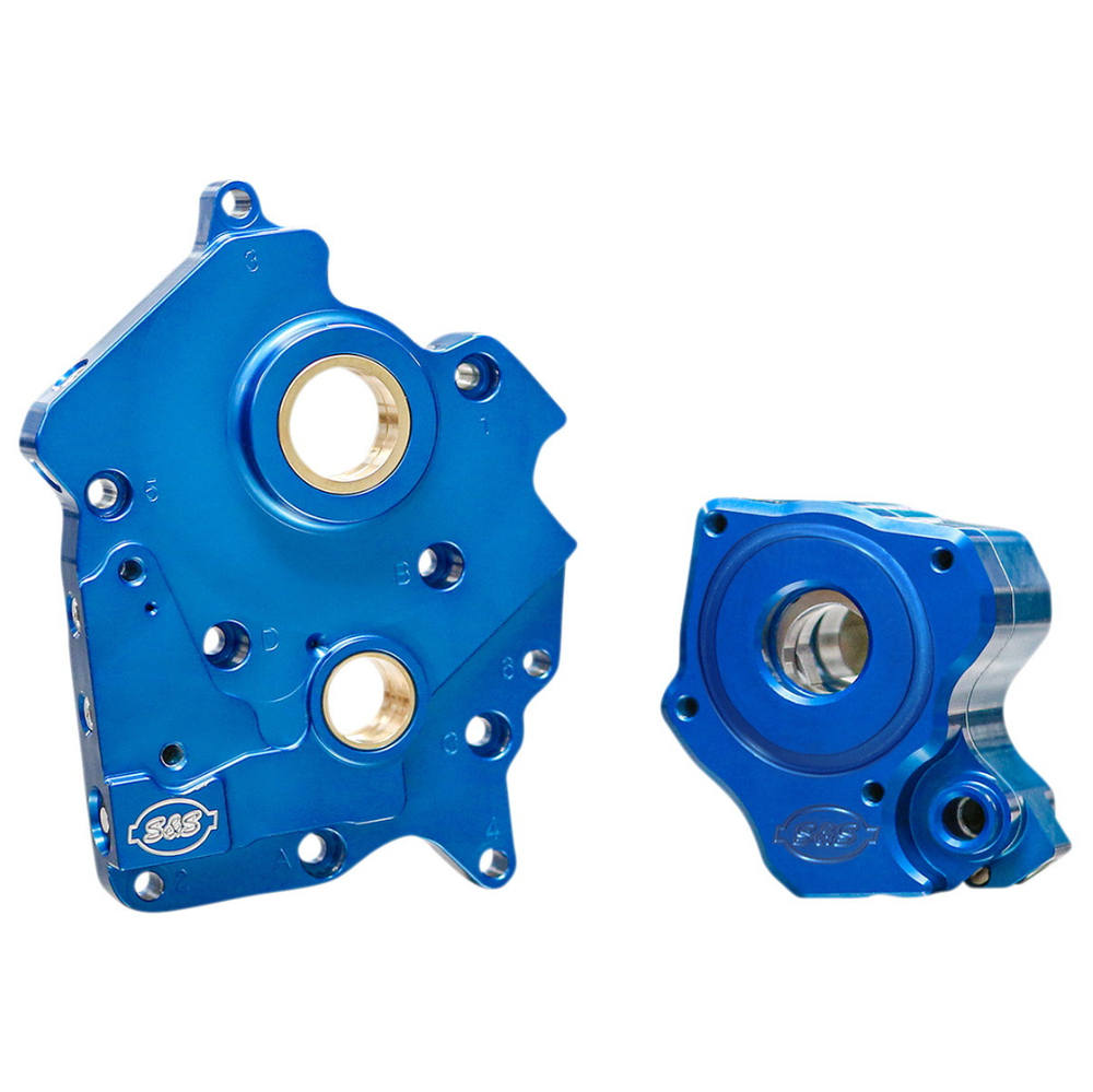 Cam Support Plate & Oil Pump Kit, Oil Cooled, 2017-up Mi8 Models