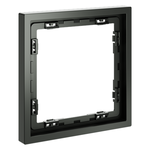 Рамка пластиковая на 1 пост, (титан) Voltum S70 VLS100106