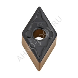 Пластина твердосплавная ISO DNMG110404-PMA ACP20E AHNO по стали, получистовая