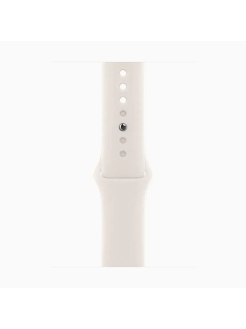 Apple Watch S10 46mm Silver Starlight Sport Band M/L