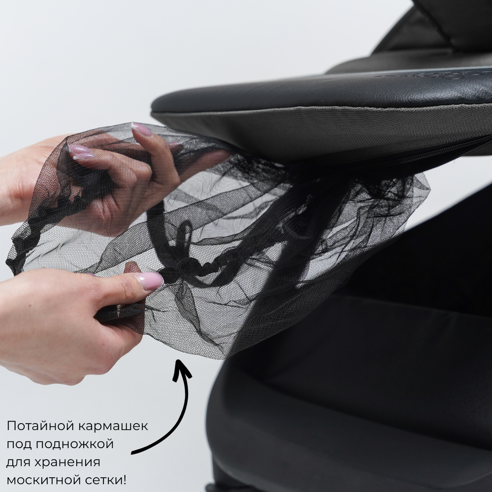 Коляска детская прогулочная BubaGo арт.BG 132-AL-3 MODEL BASS color/ цвет Gray / Серый