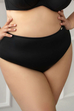 BEACH BLACK Briefshighwaist Трусы купальные KRIS LINE