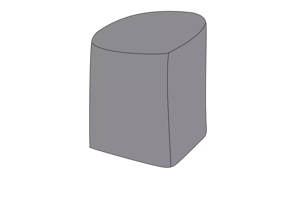 Защитный чехол на стул Марсель/Бордо/Лион, цвет серый