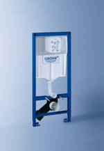 Комплект унитаза BelBagno Amanda BB051CHR+BB051SC с инсталляцией Grohe Rapid SL 38775001 с сиденьем Микролифт и клавишей смыва Хром