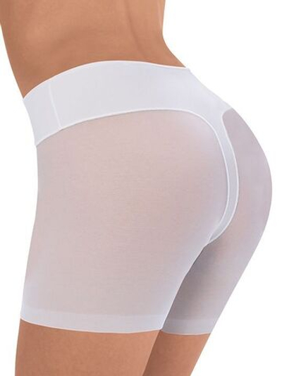 Трусы-шорты с завышенной линией талии Secrets (Размер: L) (Цвет: телесный)