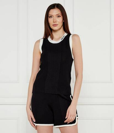 Топ Liu Jo Sport - черный(TA5092 MS022)