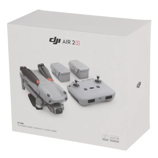 Квадрокоптер DJI Air 2S Fly More Combo, серый
