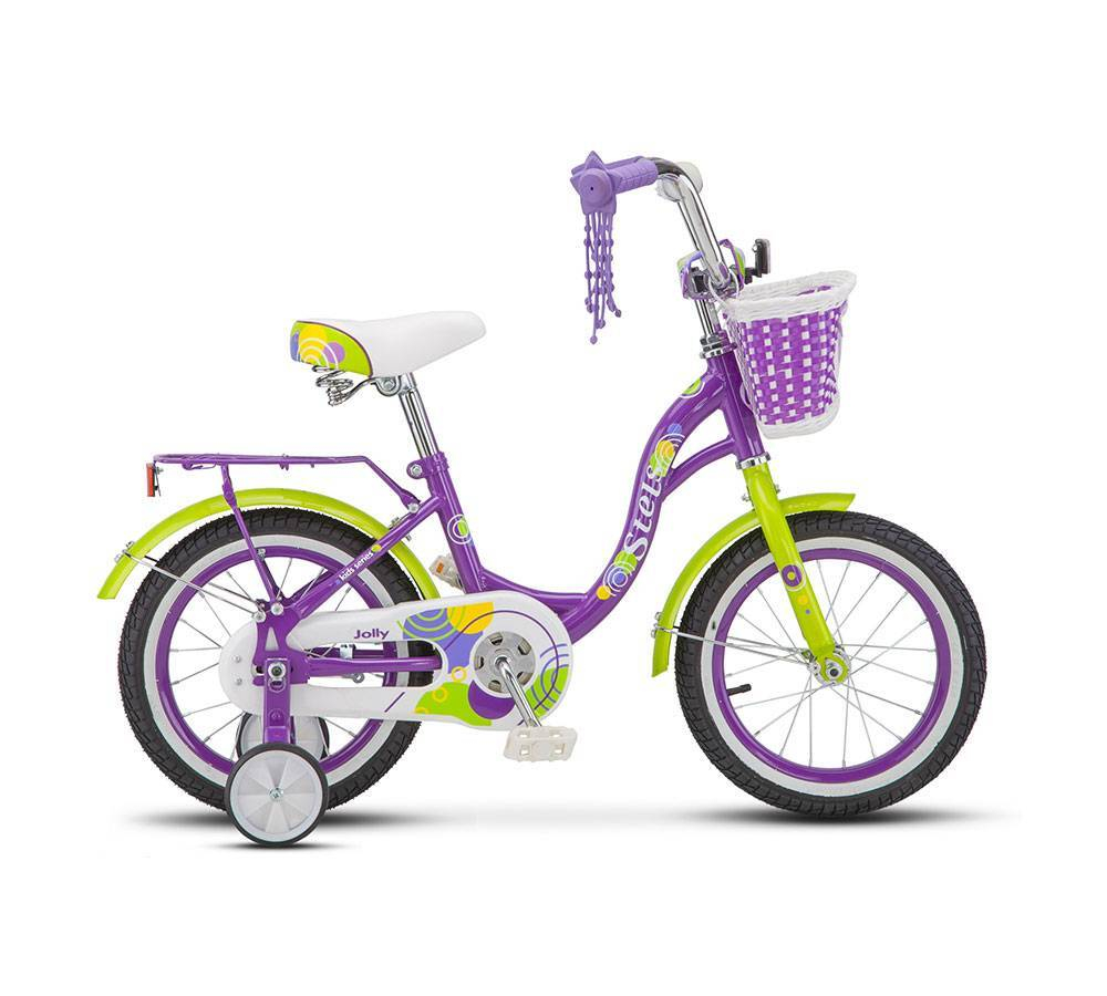 Велосипед 14" STELS Jolly  V010  р.9.5" фиолетовый  (2019)