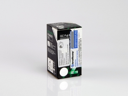 Fuji II LC (Футжи) А2, порошок, 15 г - светоотверждаемый стеклоиономерный реставрационный цемент, GC (003253)