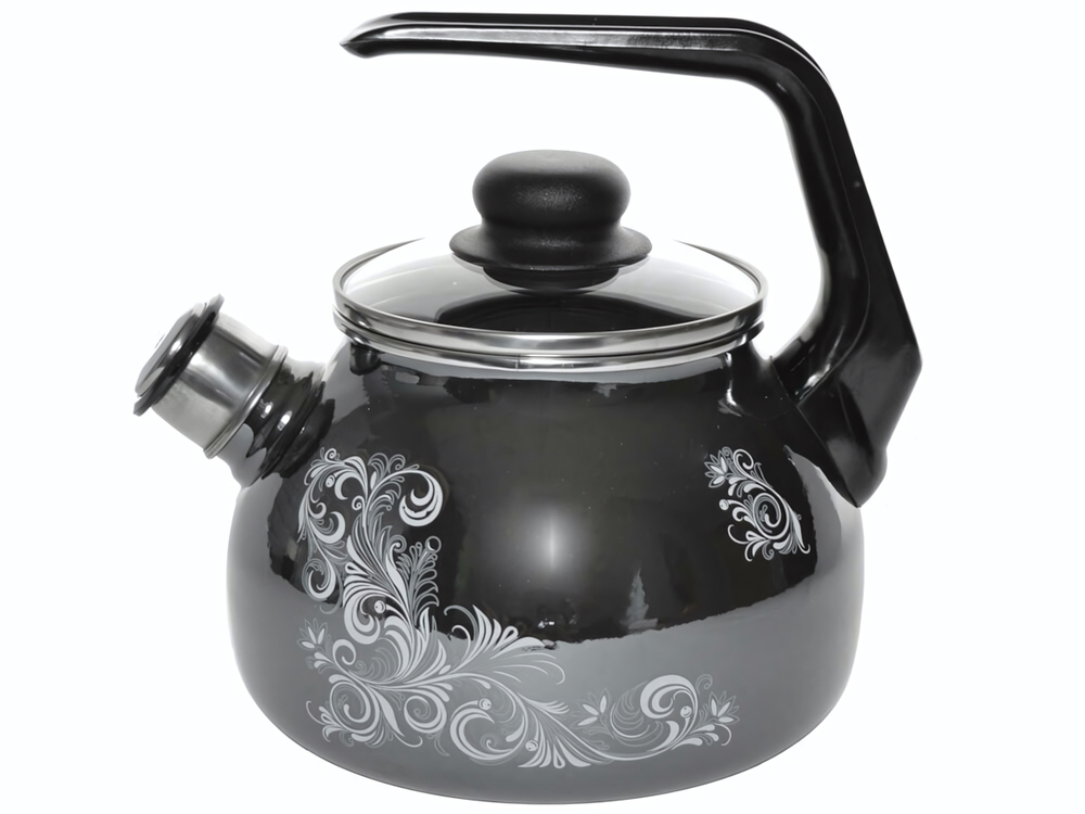 Чайник 2л со свистком "Iseberg" (мокрый асфальт)