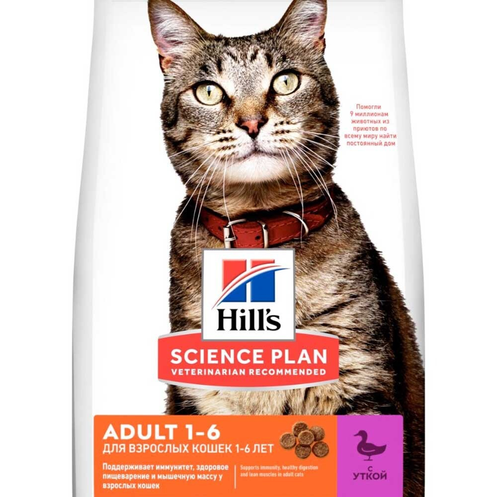 Hill's корм для кошек с уткой (Adult)