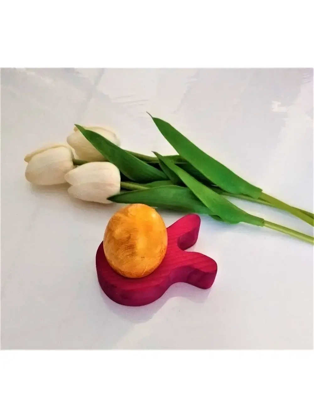 Подставка для яиц из  дерева. Кедровая