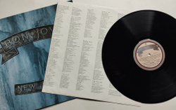 Винтажная виниловая пластинка LP Bon Jovi New Jersey (Germany 1988)