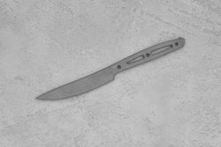 Заготовка для ножа, сталь M390 2,6мм. Модель "Мини-II" с клинком 100мм, ТО 62-63HRC