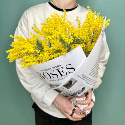 «Аромат весны» Букет мимозы