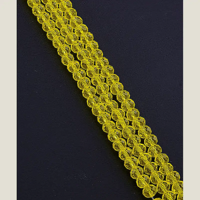 Нитка Чешский хрусталь 43 см. 6 мм. 95шт.