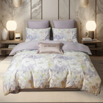 КПБ Сатин Премиум на резинке CPAR050, Евро, 4 наволочки, простынь 140*200*30