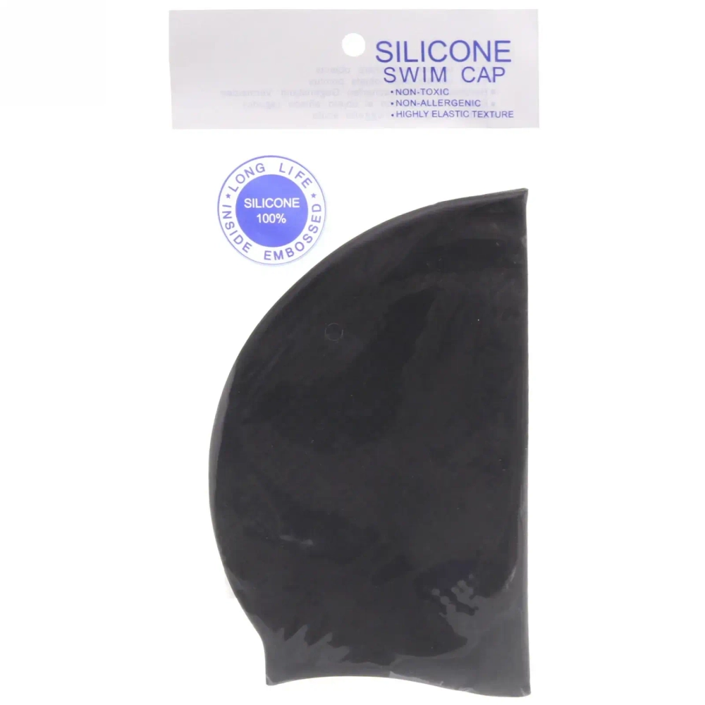 Шапочка для плавания силиконовая SCP02 (микс цветов)