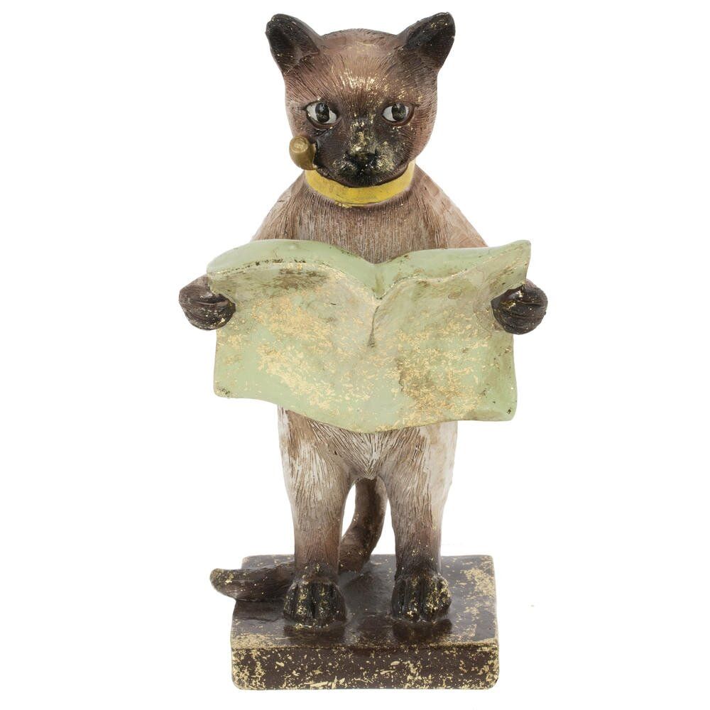 GAEM Фигурка декоративная "Кошка", L10 W10 H17 см