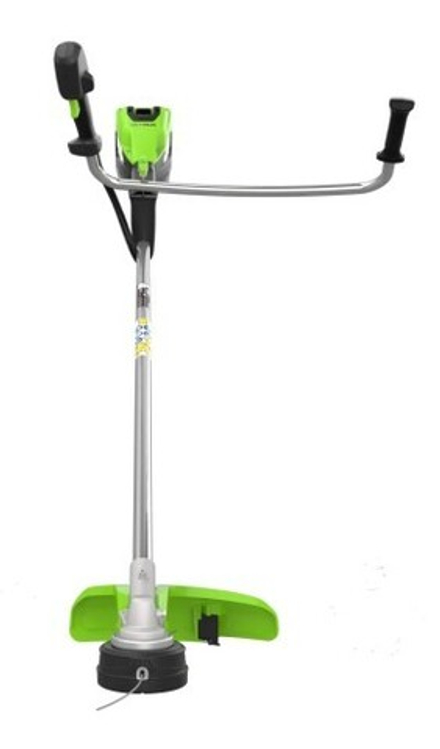 Триммер аккумуляторный GREENWORKS TB201H 82V, 2,0 кВт, 46 см, б/щ, АКБ 5Ач и ЗУ 2112407UB