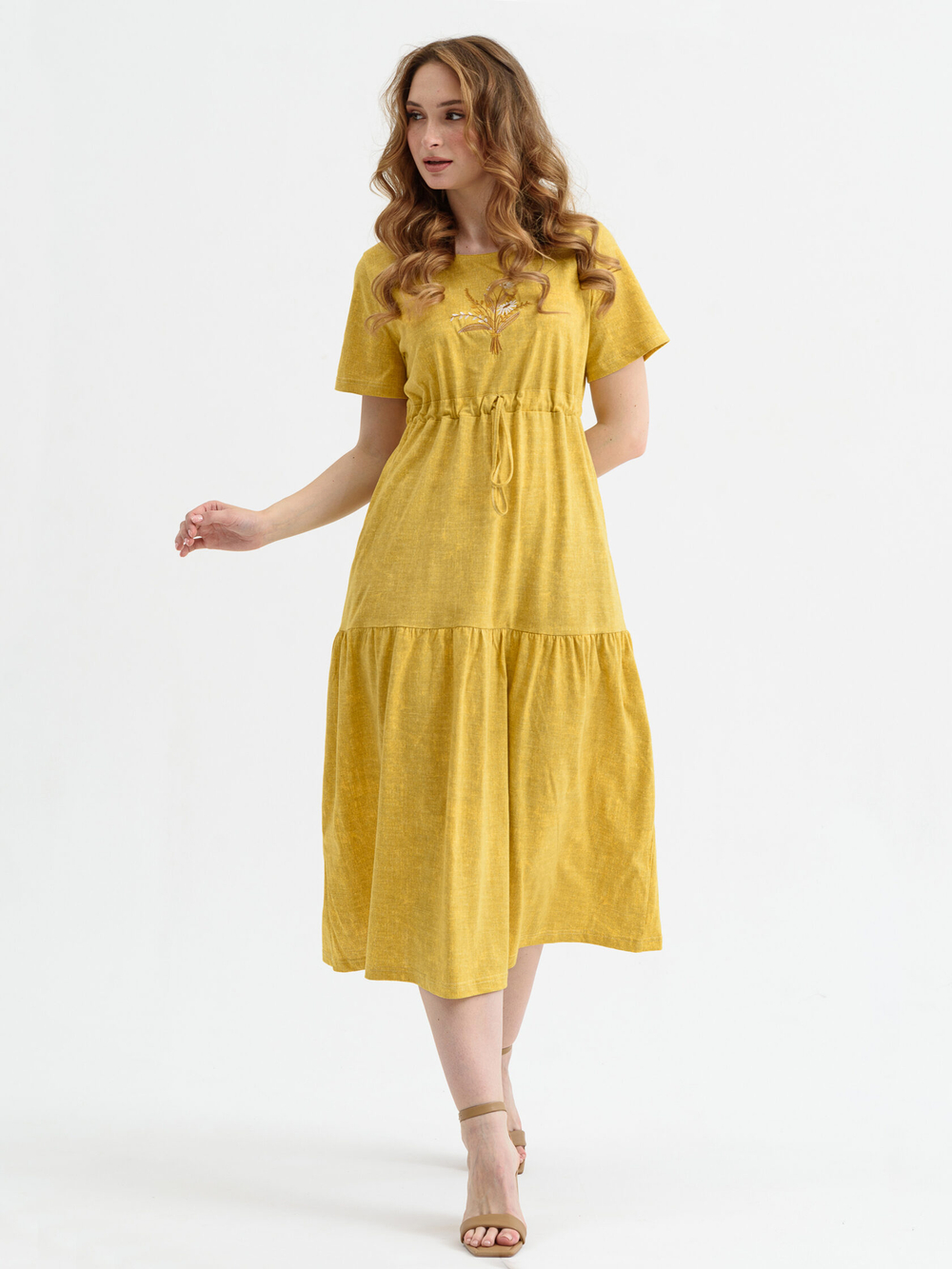 Платье женское "Майский букет"