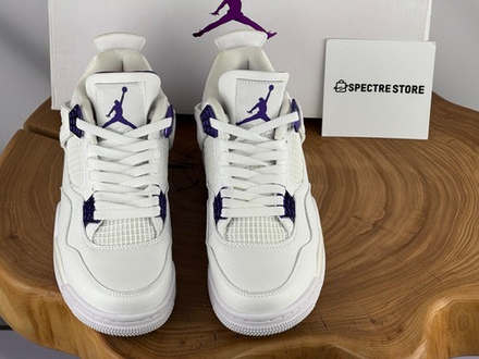 Air Jordan 4 Purple Metallic