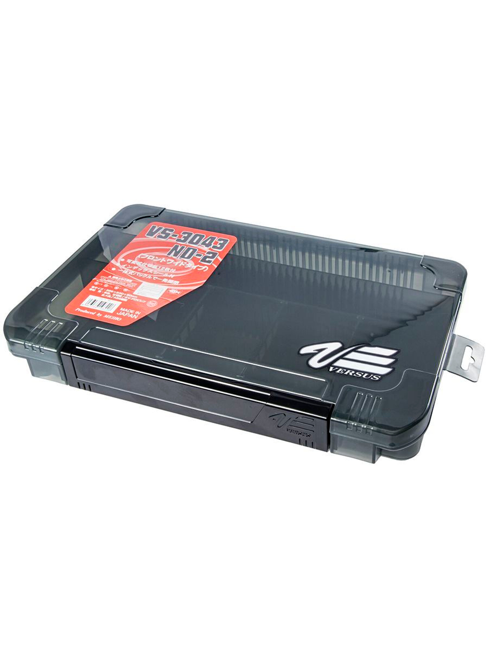 Коробка рыболовная Meiho Versus VS-3043ND-2 Black 356x230x50